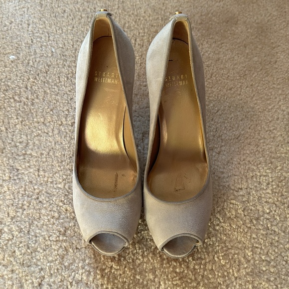 Authentic Stuart Whitman Women’s Heels | Blue and Gray | Size 8 (38.5) - Picture 3 of 7